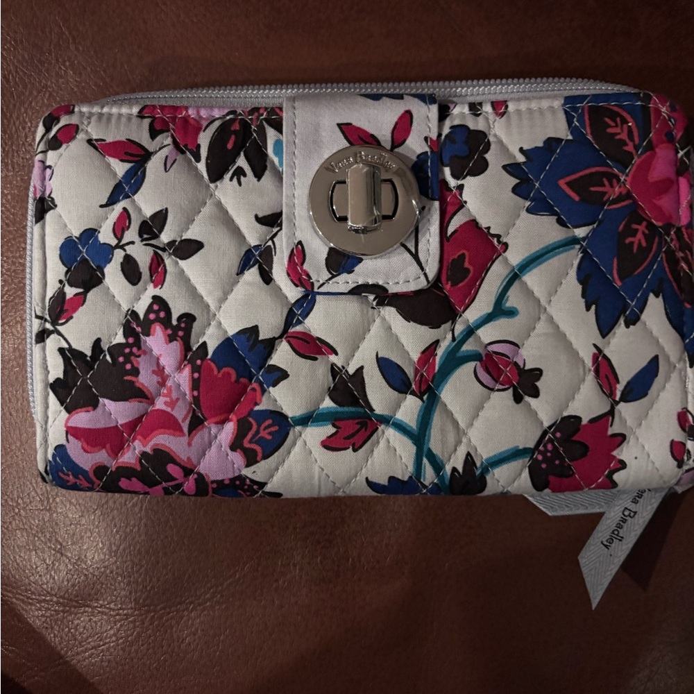 Vera Bradley Multicolor Floral Quilted Wallet